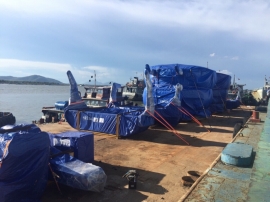 11 oog packages ex vung tau to ho chi minh city port