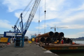 9 heavy anchor piles shipment