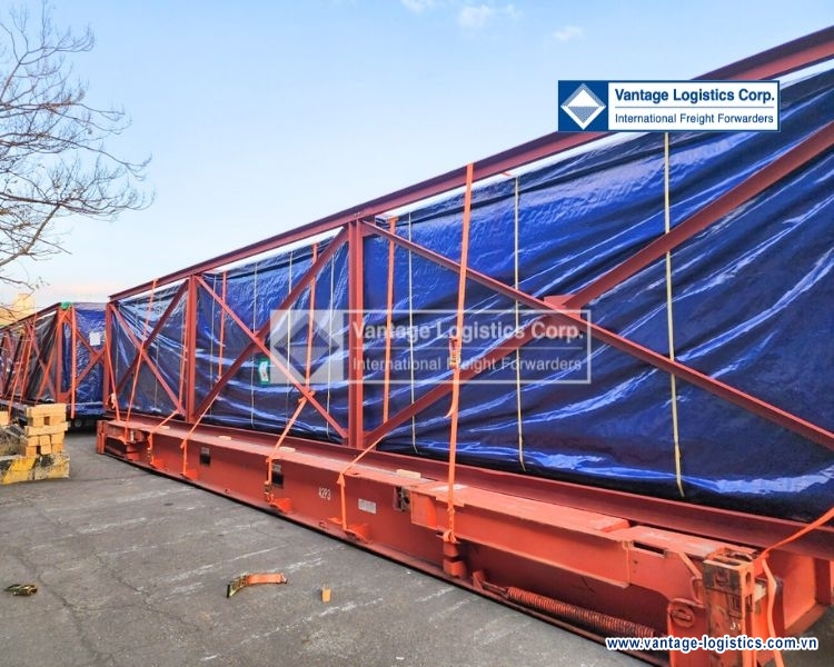 transportation of a shipment of collecting electrode for sulut 1 coal fired steam power plant