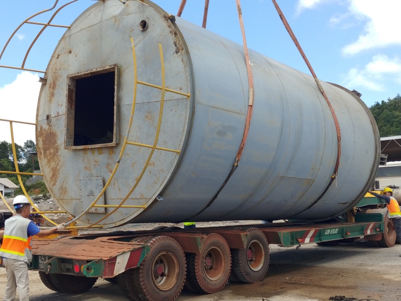 achieved the 4th shipment of hydro power plant from xe pian xe namnoy champasak laos to ha tinh viet nam