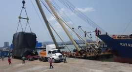 co2 membrane skid and accessories from vung tau to singapore
