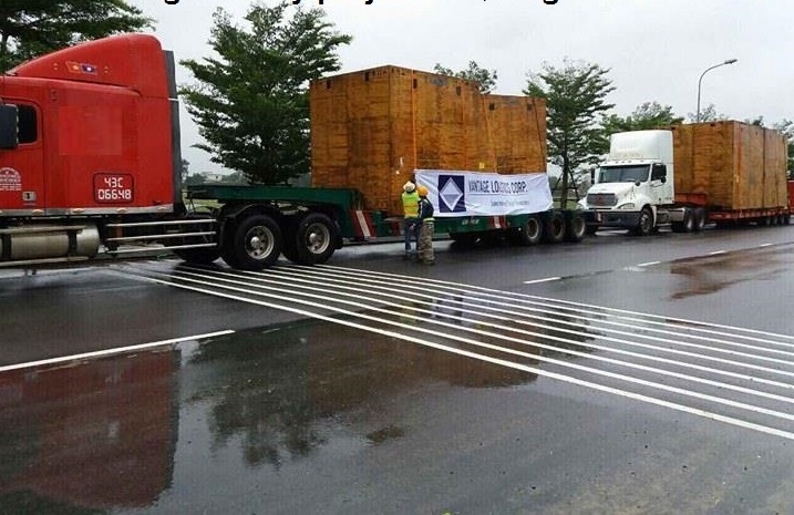 deliver equipment to beverage factory in quang nam
