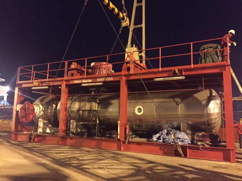 deliver shipment of diving system from exw singapore to vung tau
