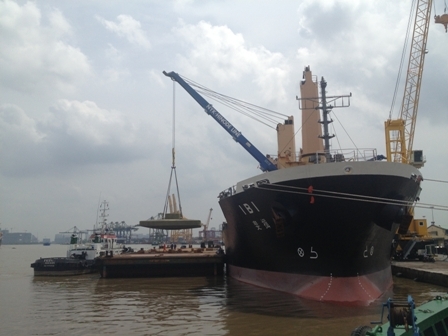 deliver spudcan 120 tons