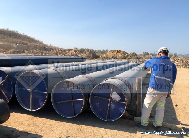 delivered more shipments to petrochemical complex plant project in vung tau city vietnam