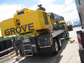 grove crane arrived ho chi minh city port