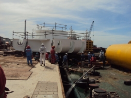 oog   hl cargo for shipyard