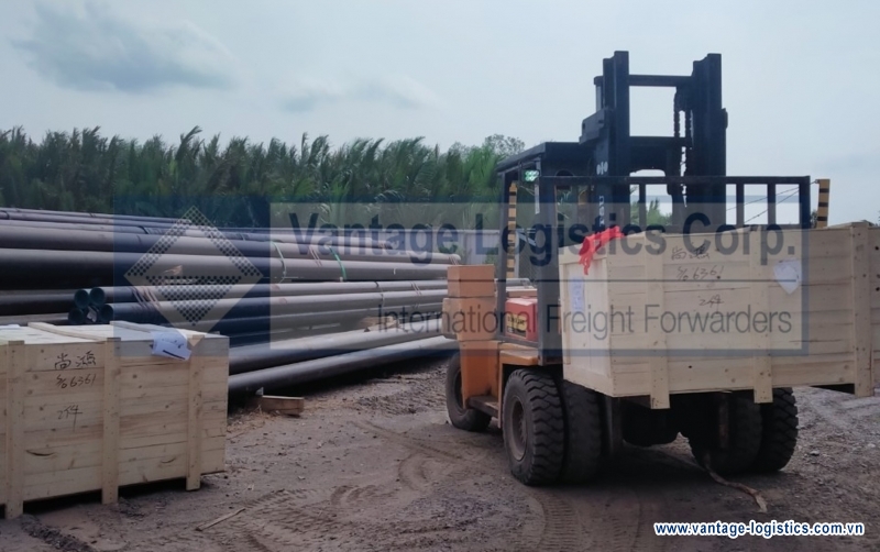 continuing to successfully transport the eighth shipment for lube oil blending plant project nn dong nai