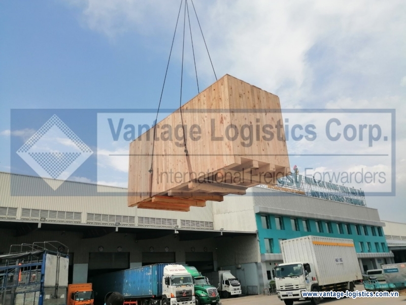 safely air transported of damaged generators from vietnam to spain