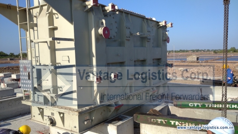 safely transported the shipment for transformer and accessories for the 3rd wind power project soc trang vietnam