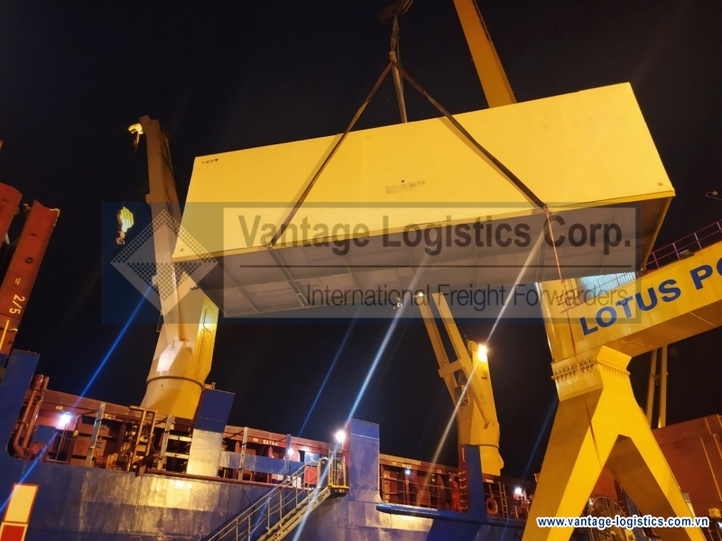 successfully transported a shipment of equipment for project in usa