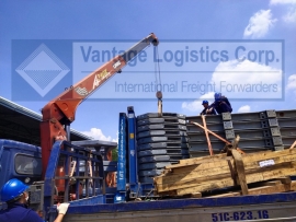 successful transported and exported to germany 4 shipments of machinery equipment for wind power project in vietnam