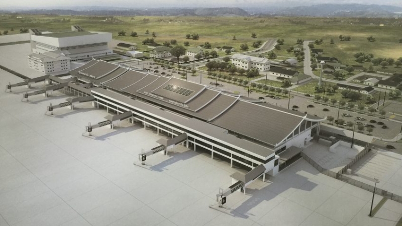 vantage contribute to wattay international airport  vientianne laos  renovation project