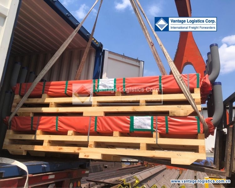 vantage successfully transported a shipment greater changhua offshore wind projects  chw2204