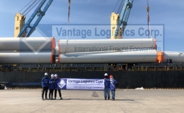 vantage successful handled a super huge shipment for adani wind power project