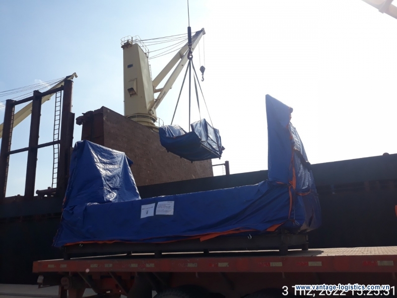 vantage successfully delivered shipment of equipment for al ezz flat steel company in egypt