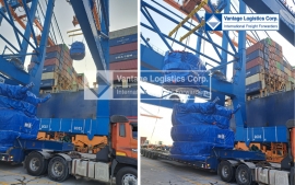 a shipment of oversized and overweight breakbulk to los angeles for nucor steel kingman plant