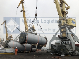 safely handled a shipment of machinery and equipment for project in oman