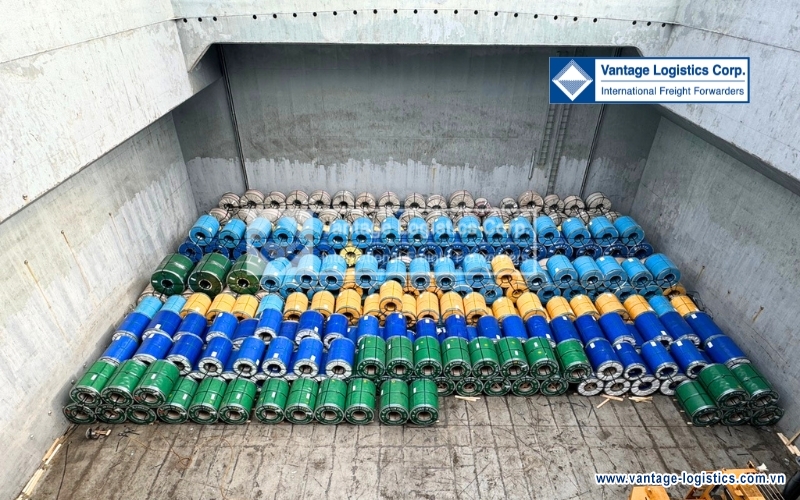 successfully completed project shipment of steel coils from viet nam to india