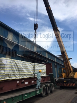 safely delivered an oversized shipment from cfr haiphong port to factory in hai duong province
