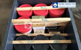 vantage logistics successfully transports dangerous goods  paint   chemicals  for seraya power plant project from viet nam to singapore