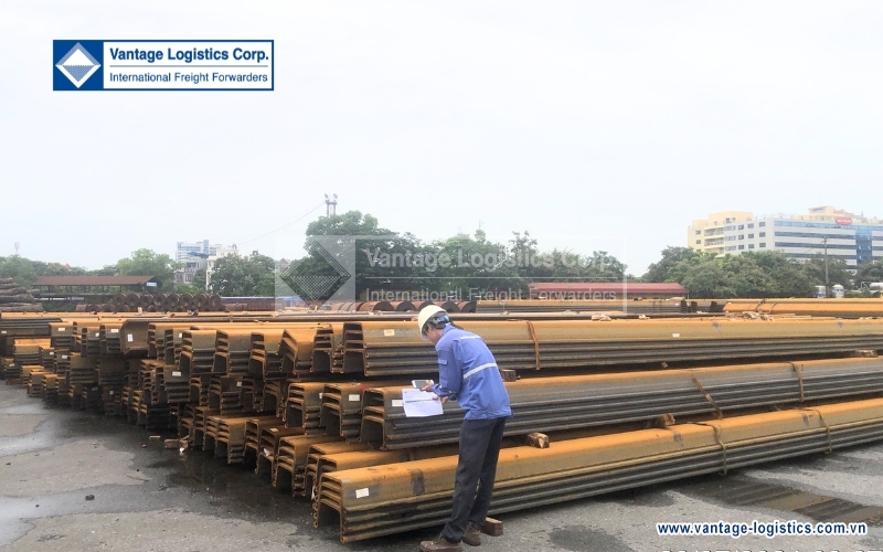 successful china vietnam in transit shipment of larsen piles  ?? integrated logistics for nationwide construction projects