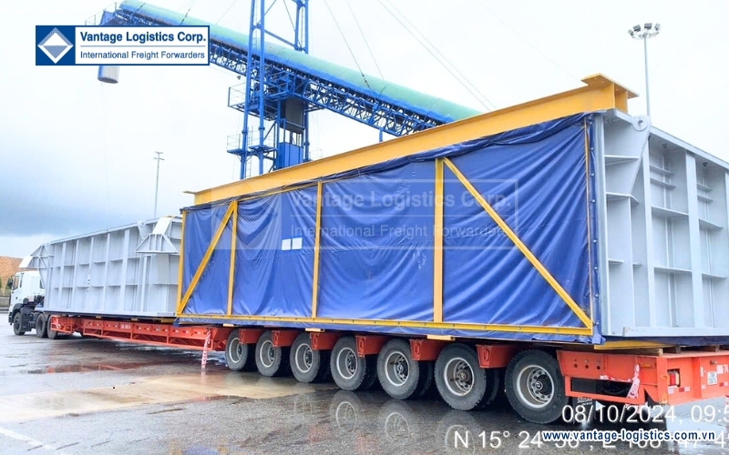 successfully transported bulk cargo from dung quat port quang ngai to jurong port singapore