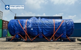 successfully transported oversized steel structures cargo from viet nam to bangladesh