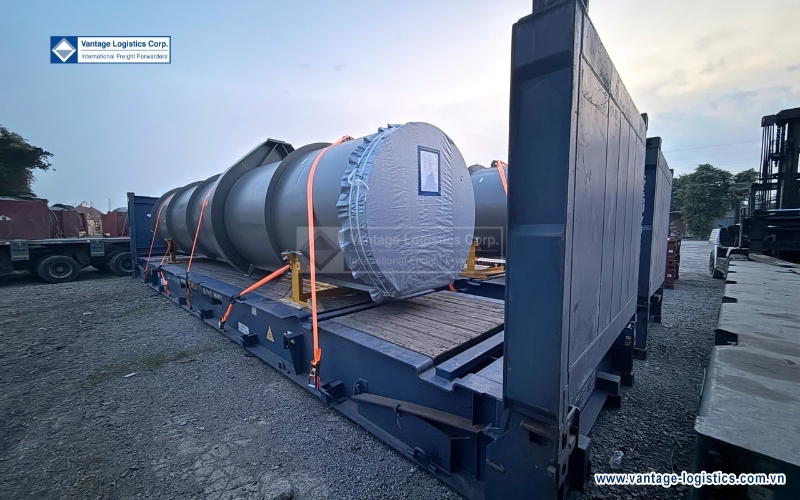trans pacific execution  vantage logistics completes two month industrial ducting shipment