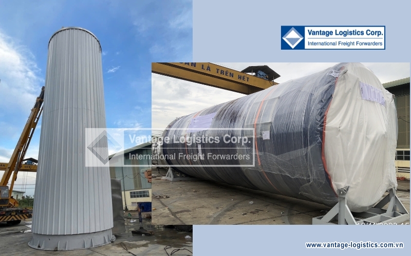transportation of equipment for the abbott singapore project