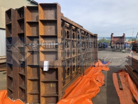 safely transported a shipment of steel structures for nucor gallatin project in usa