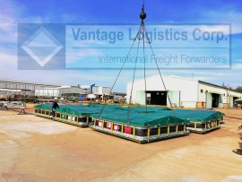 safely handled the shipment of diverter damper system