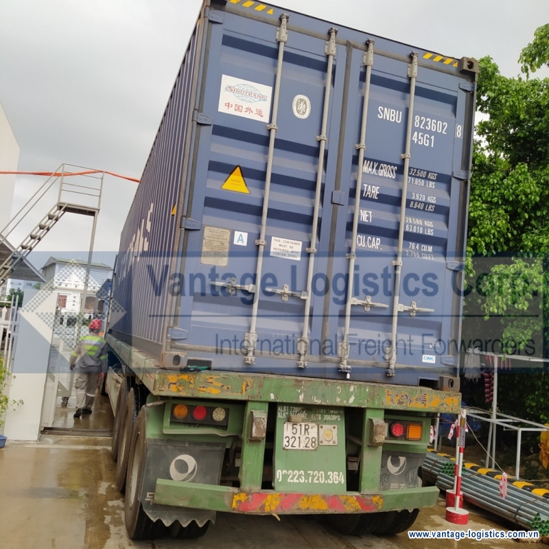 safely and on time transported a shipment of equipment for big c nha trang khanh hoa province