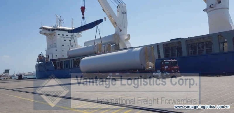 another sucessful transportation of wind tower for project hibikinada   japan
