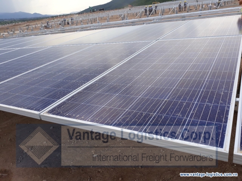 vantage won to become major logistics partner for the krongpa solar power plant in vietnam for the first time