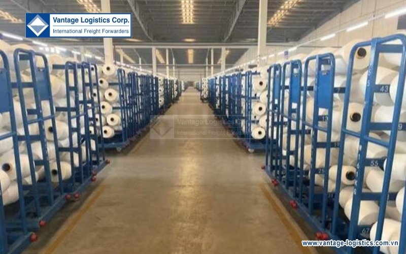 vantage logistics completes delivery of usd 81599 textile yarn shipment for manufacturing project in long an