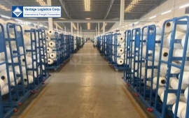 vantage logistics completes delivery of usd 81599 textile yarn shipment for manufacturing project in long an