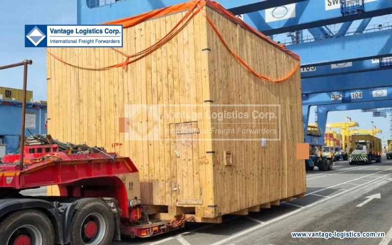 vantage logistics completes electric motor shipment for viet nam thermal power project to korea