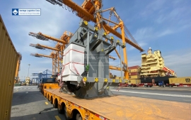vantage logistics successfully delivers two 112  ton transformers from viet nam to south africa