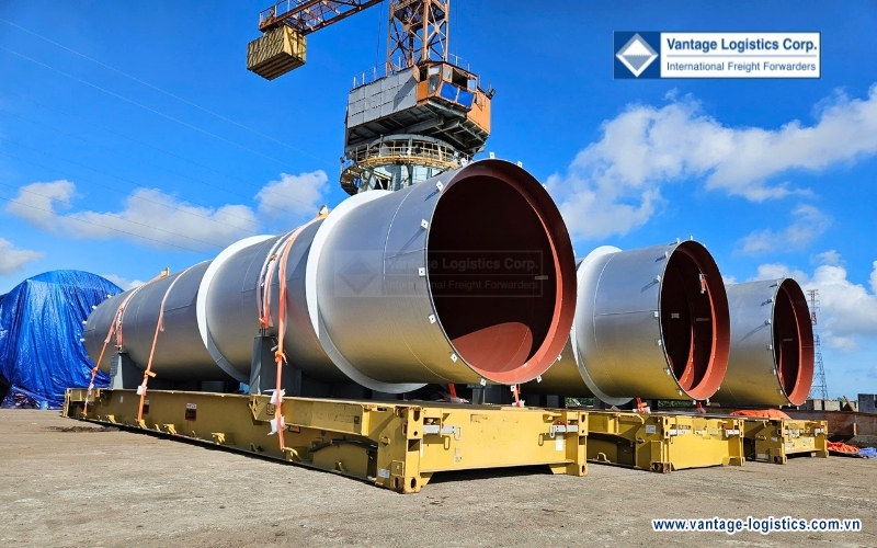 vantage logistics successfully transports wyoming cement plant equipment from viet nam to the united states