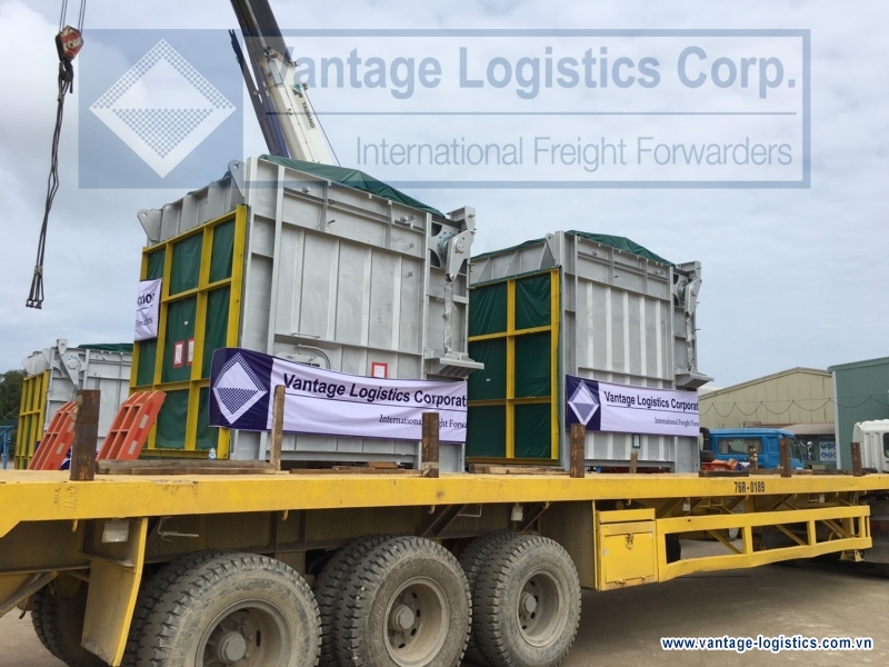 vantage once again safely handled another shipment of diverter damper system