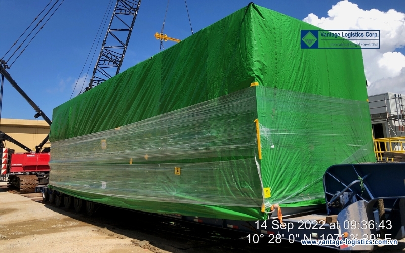 vantage successfully delivered the next two shipments for petrochemical complex plant project
