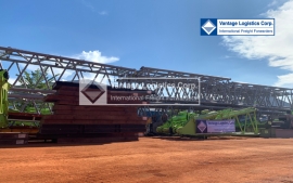 vantage successfully transported oversized and overloaded cargo for monsoon wind power project in laos
