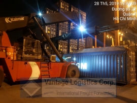 we delivered a shipment from vict port to client ??s factory in binh duong province